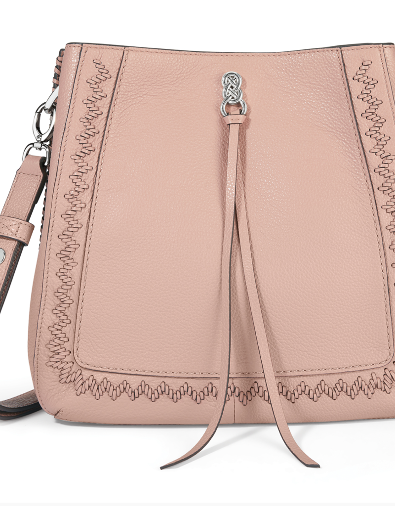 BRIGHTON GEORGIA CONVERTIBLE HOBO-PINK SAND