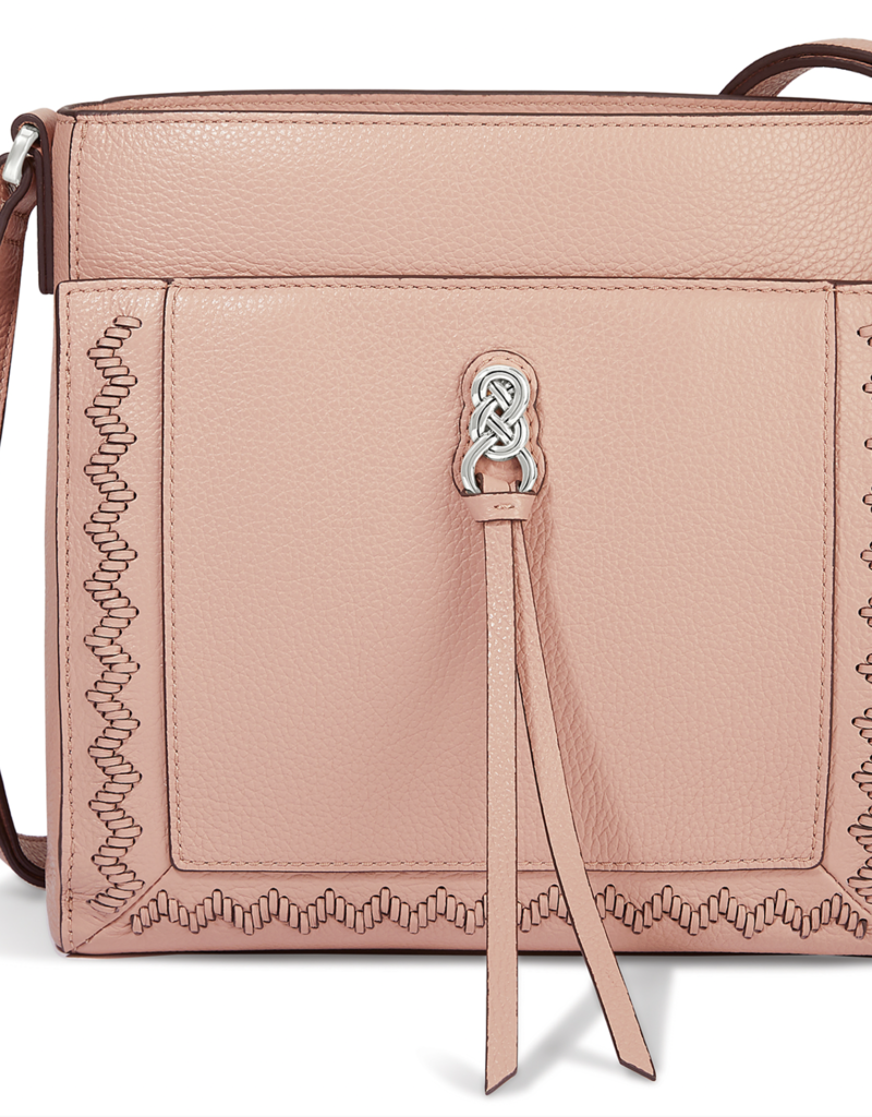 BRIGHTON ASTRID ORGANIZER BAG-Pink Sand-STORE CLOSEOUT ITEM