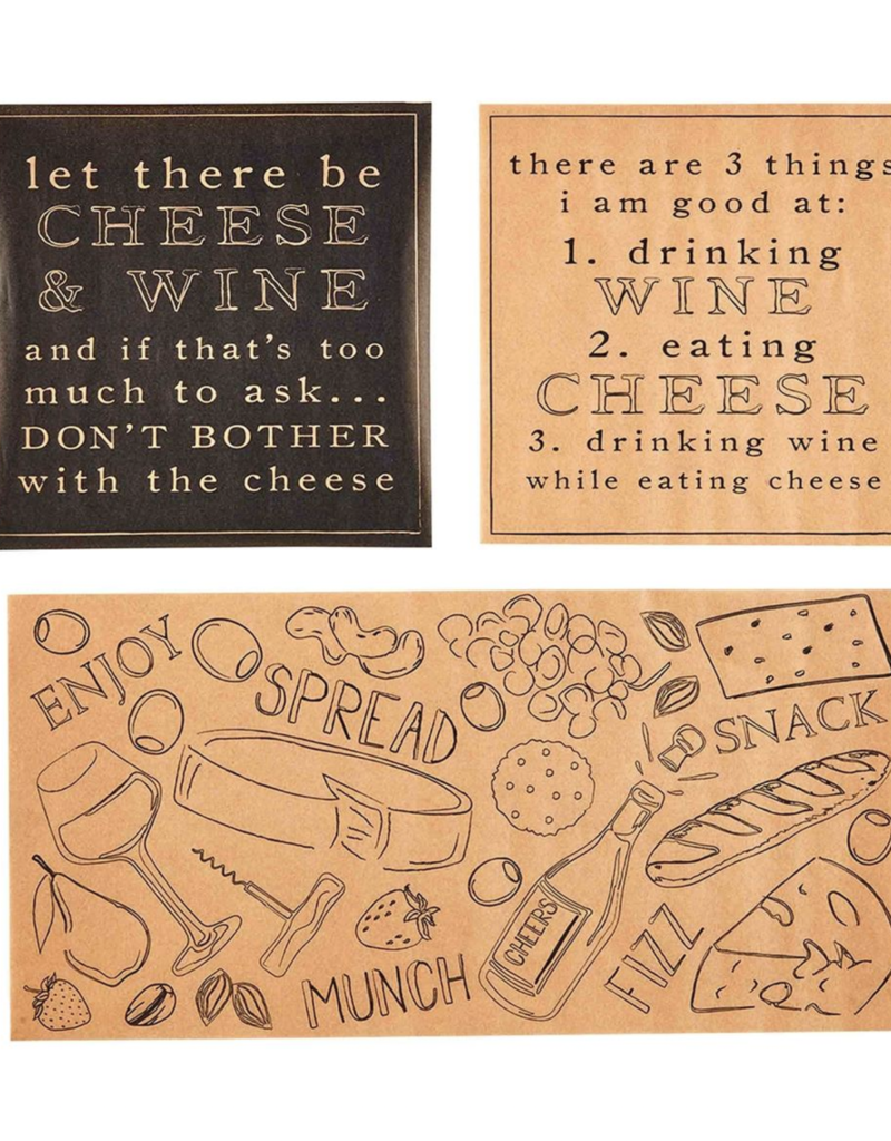 MUD PIE CHEESE PAPER SETS