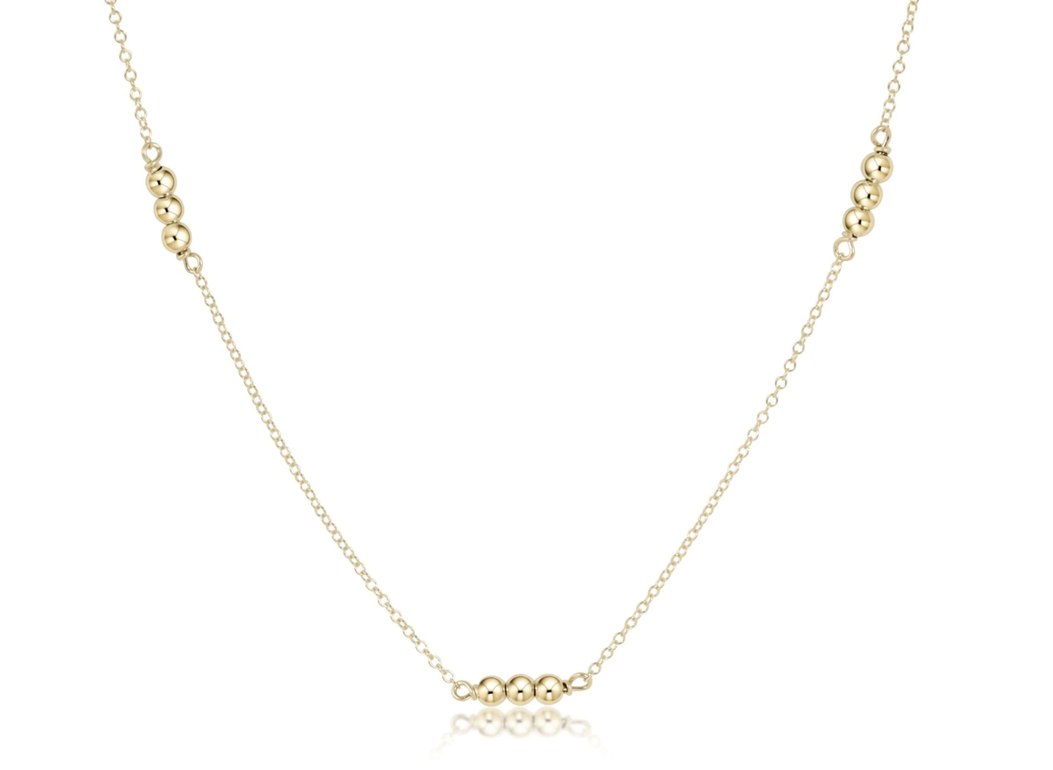 ENEWTON 15" CHOKER JOY SIMPLICITY CHAIN GOLD-3MM GOLD