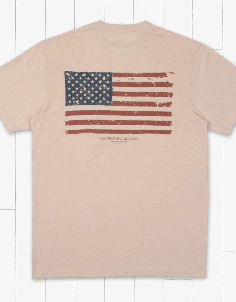 SEAWASH TEE- VINTAGE FLAG - Urbane South