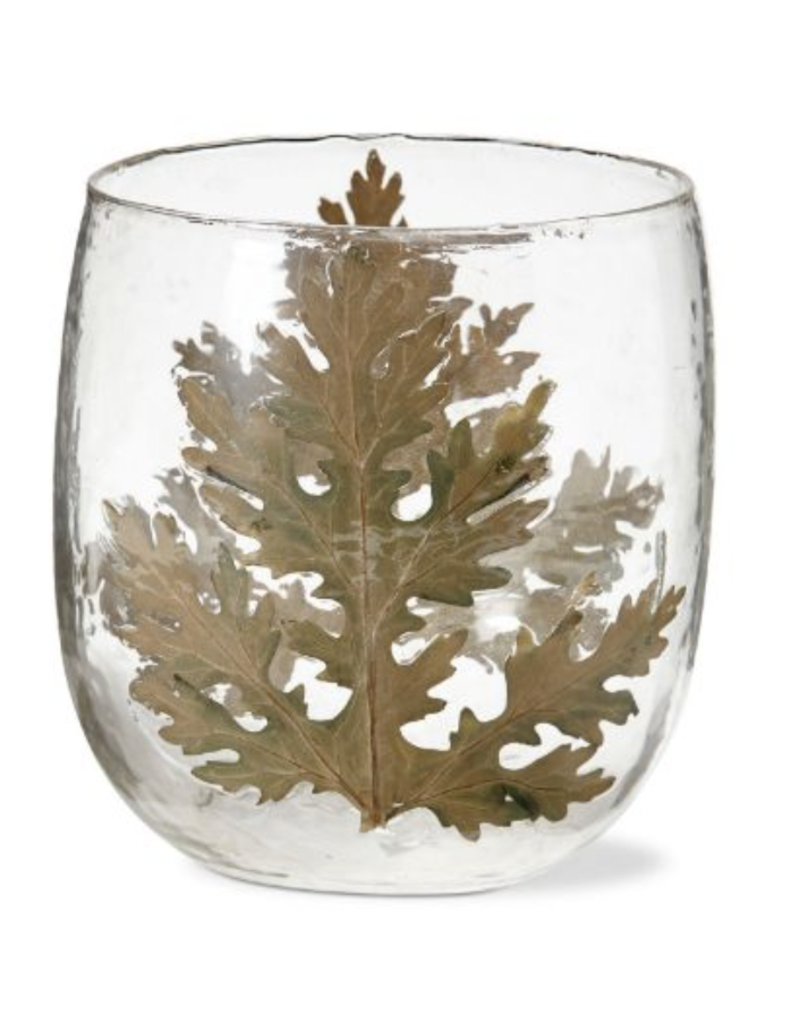 TAG botanica embedded large leaf hurricane - multi