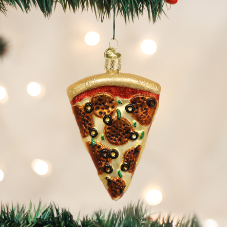 OLD WORLD CHRISTMAS pizza ornament