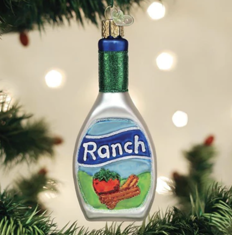 OLD WORLD CHRISTMAS RANCH DRESSING ORNAMENT