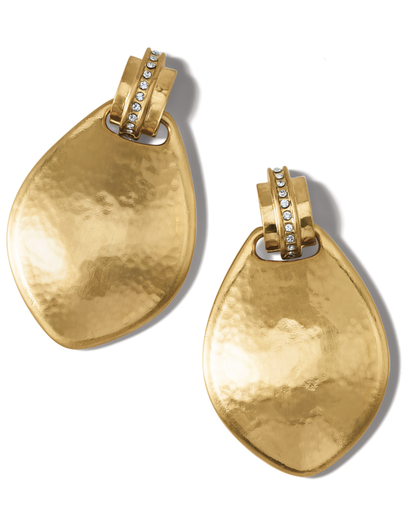 BRIGHTON MERIDIAN LUMENS FLORA DUO POST DROP EARRINGS