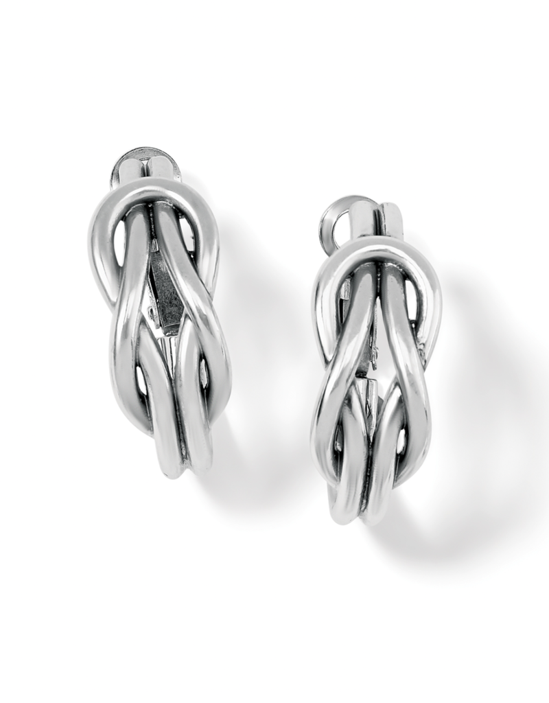 BRIGHTON INTERLOK HARMONY HOOP EARRINGS