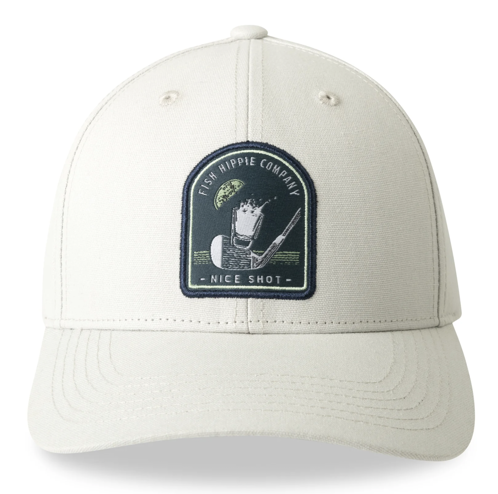 FISH HIPPIE NICE SHOT STRUCTURED HAT-GRAY FISH HIPPIE NICE SHOT STRUCTURED HAT-GRAY