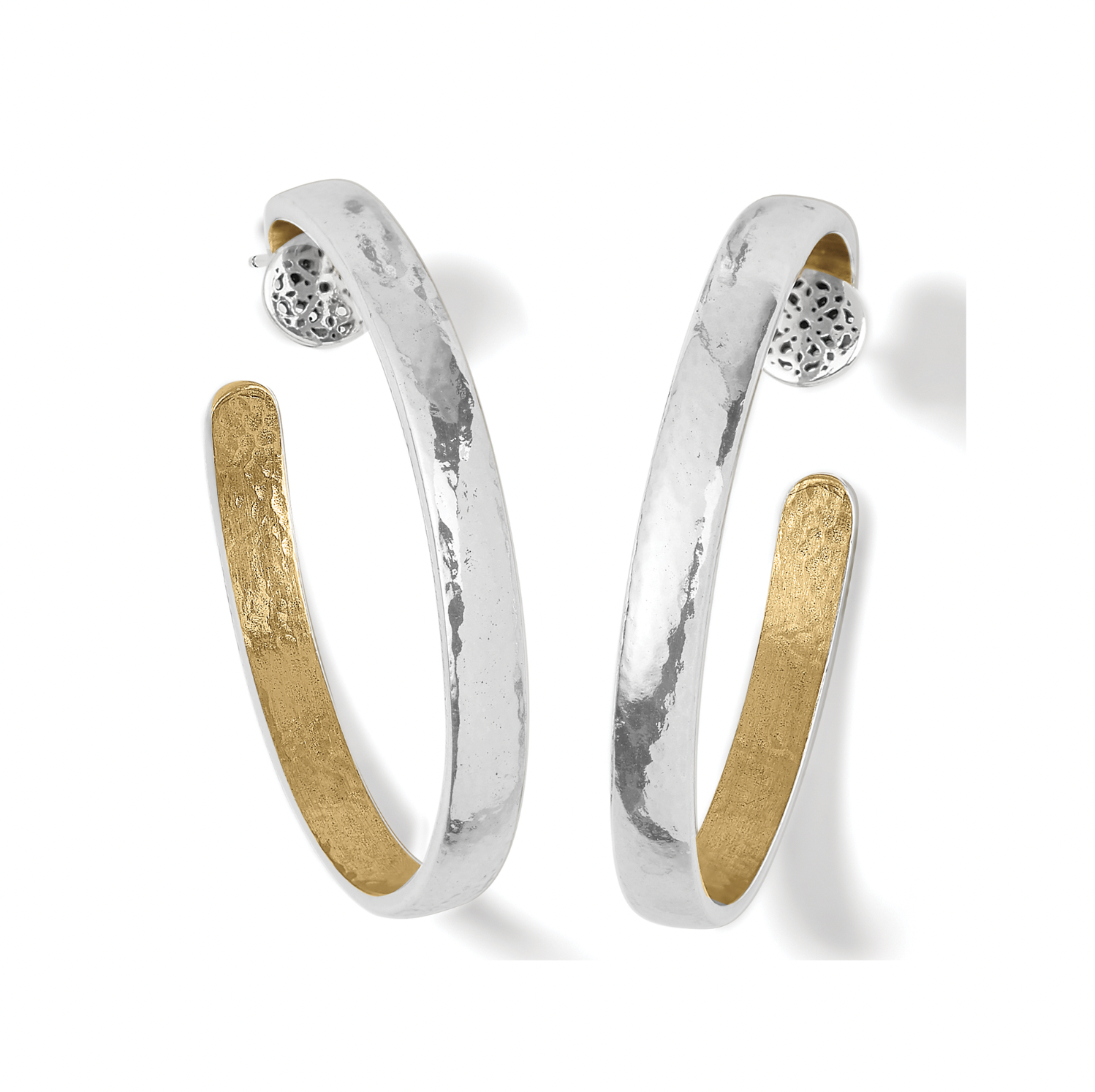 BRIGHTON FERRARA ENTRATA MEDIUM HOOP EARRINGS BRIGHTON FERRARA ENTRATA MEDIUM HOOP EARRINGS