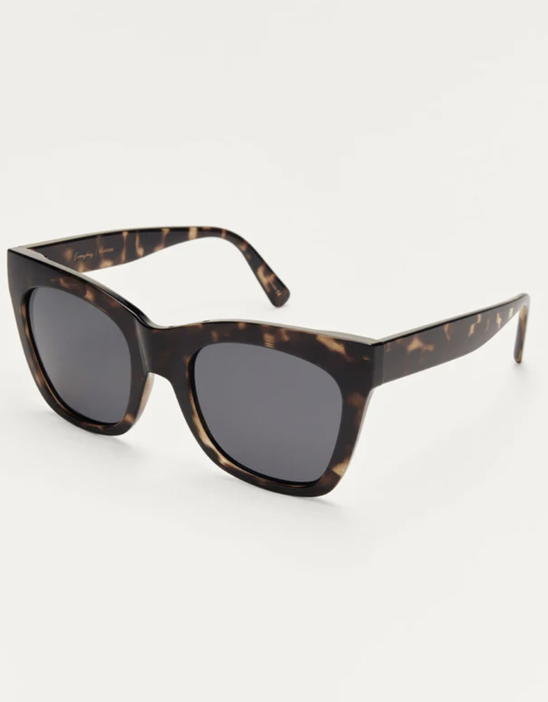 Z SUPPLY EVERYDAY POLARIZED SUNGLASSES-BROWN TORTOISE/GRAY