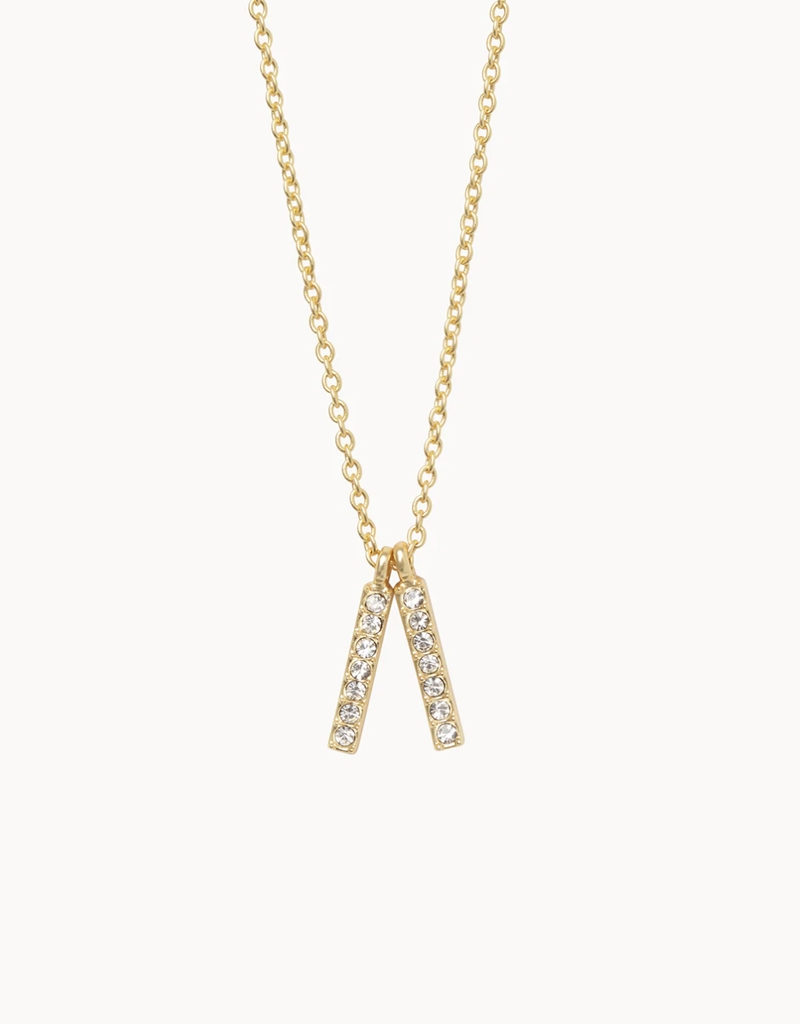 SEA LA VIE NECKLACE-LEAN ON ME/DOUBLE BARS