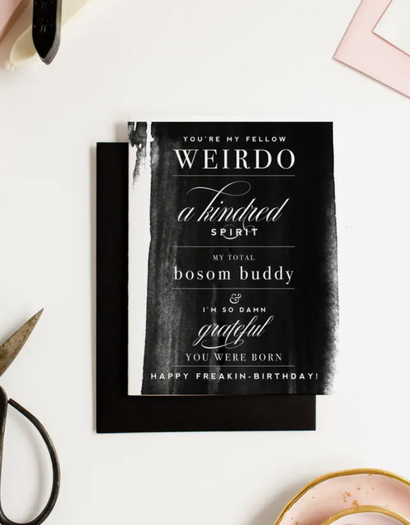 KITTY MEOW BOSOM BUDDY CARD