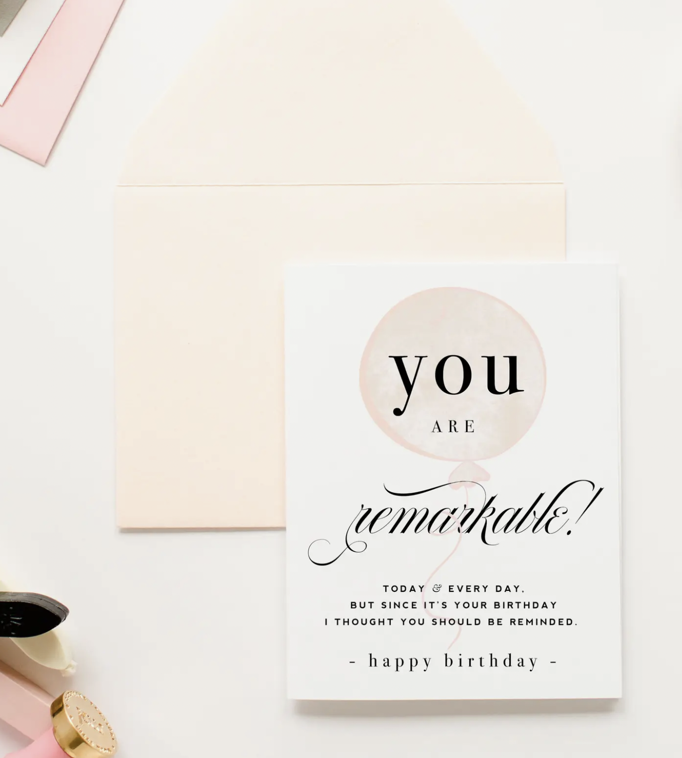 KITTY MEOW YOU ARE REMARKABLE CARD KITTY MEOW YOU ARE REMARKABLE CARD
