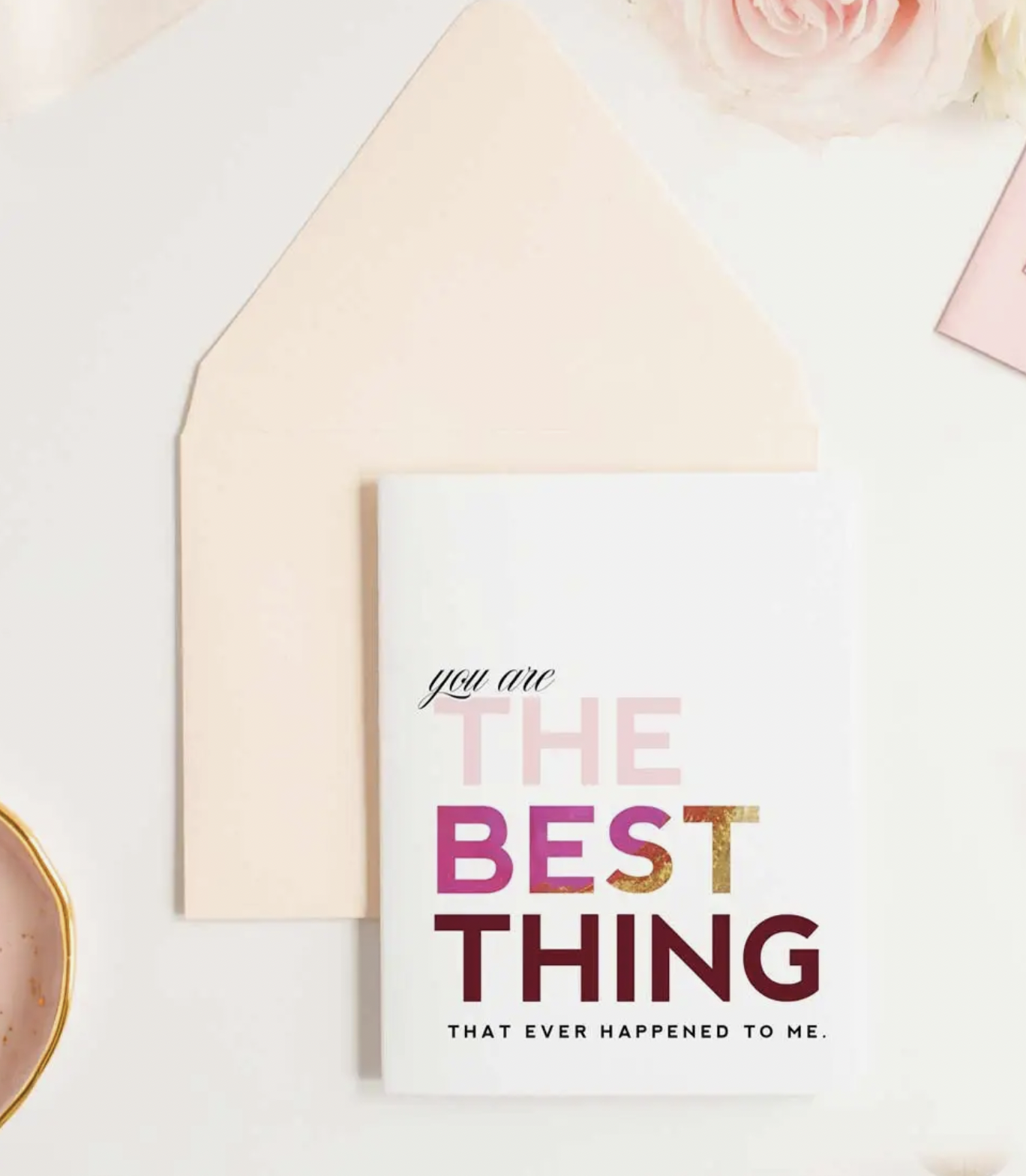KITTY MEOW YOU ARE THE BEST THING CARD