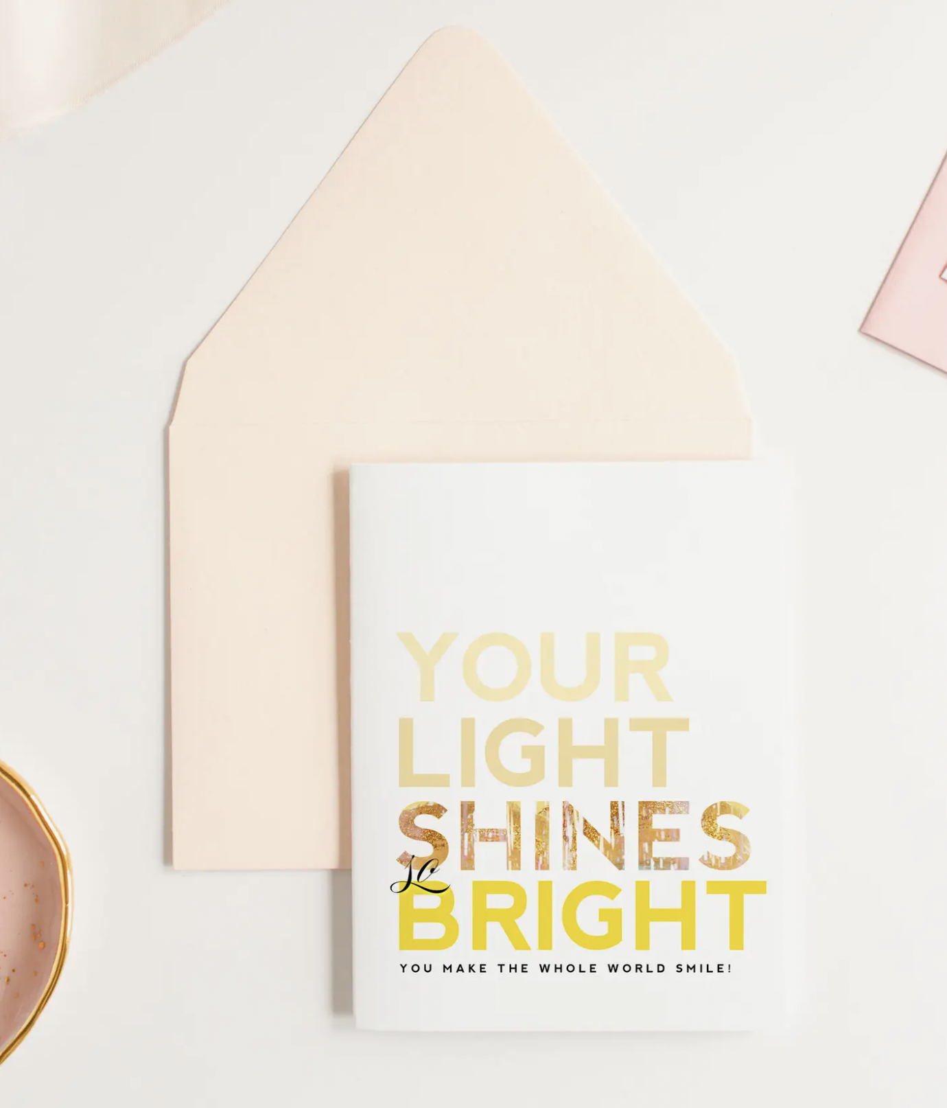 KITTY MEOW YOUR LIGHT SHINES SO BRIGHT CARD KITTY MEOW YOUR LIGHT SHINES SO BRIGHT CARD