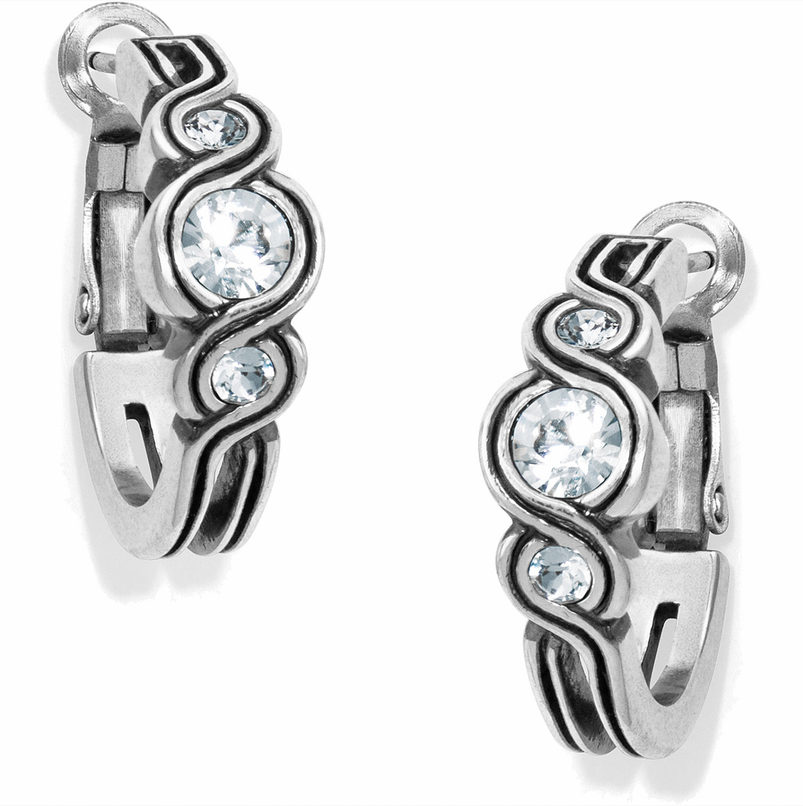 BRIGHTON Infinity Sparkle Hoop Earrings BRIGHTON Infinity Sparkle Hoop Earrings