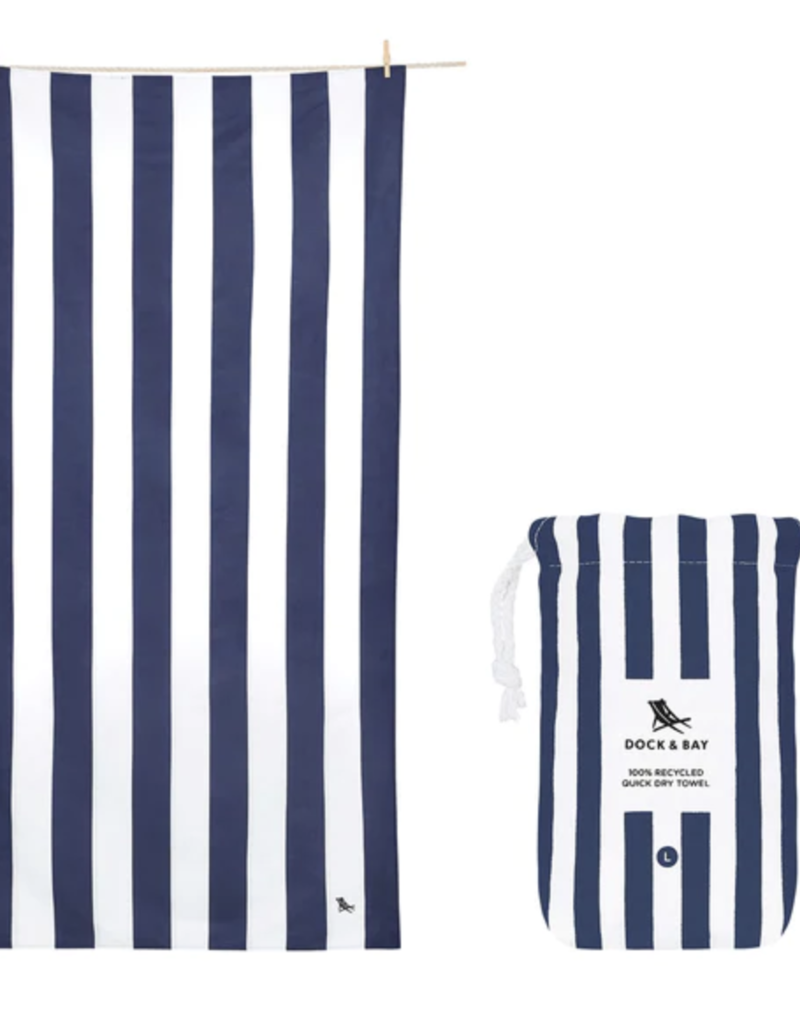 DOCK & BAY EXTRA LARGE QUICK DRY TOWEL CABANA 79"X35"