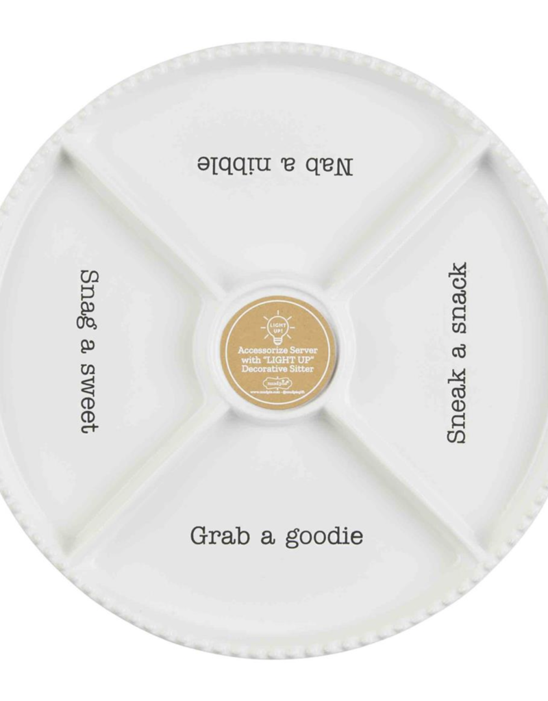 MUD PIE SNACK DIVIDED TRAY