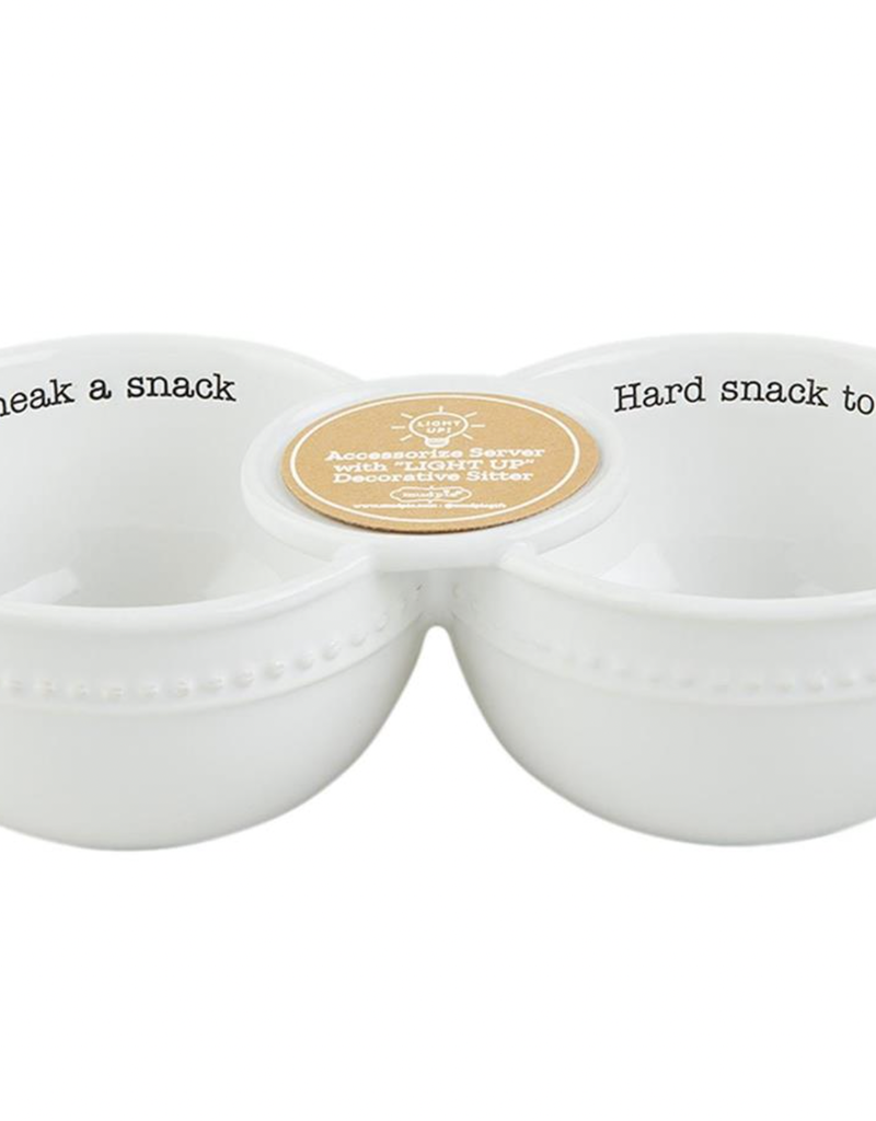 MUD PIE SNACK DOUBLE DIP SERVER