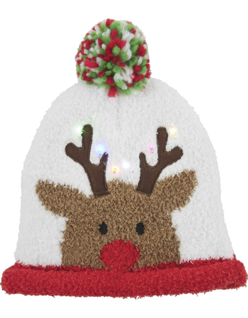 MUD PIE CHRISTMAS LIGHT-UP HATS