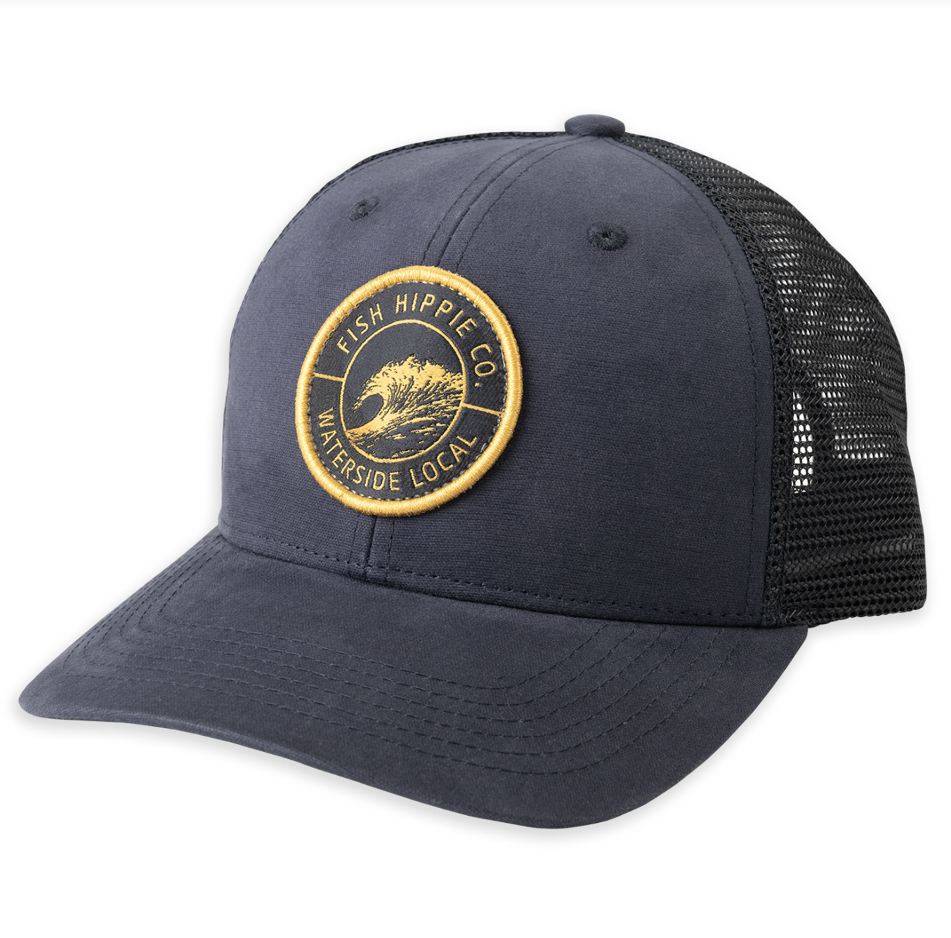 FISH HIPPIE BARREL TRUCKER-BLUE