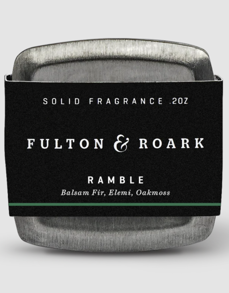 FULTON & ROARK RAMBLE SOLID COLOGNE
