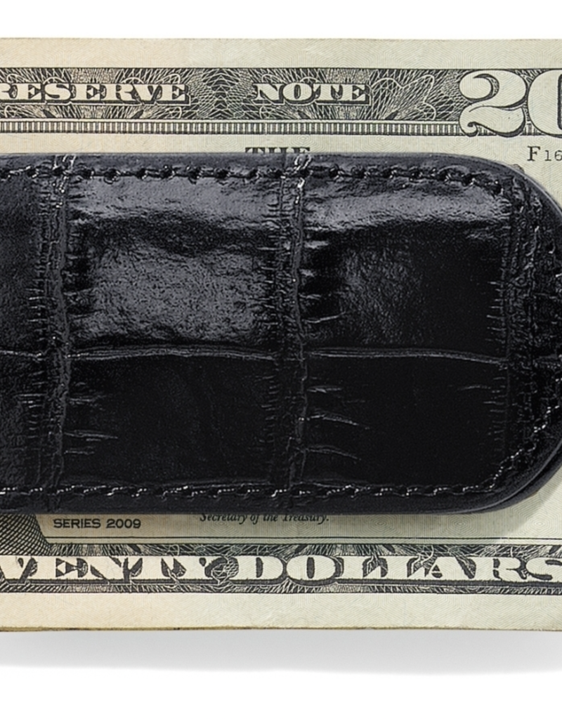 BRIGHTON CROCO MONEY CLIP