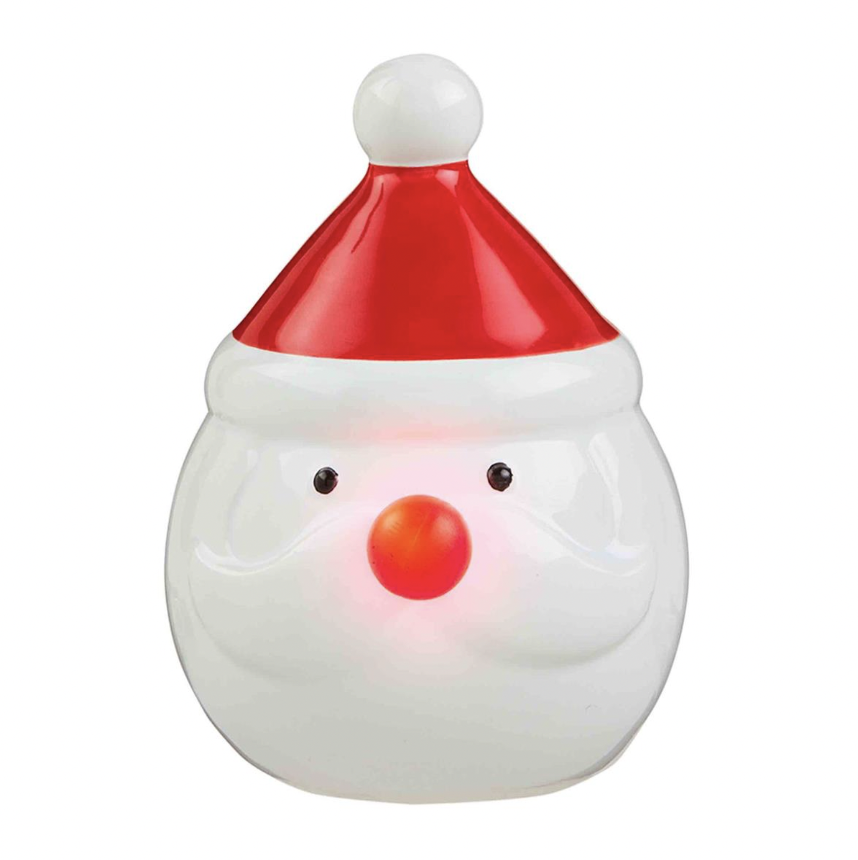 MUD PIE SANTA LIGHT-UP SITTER