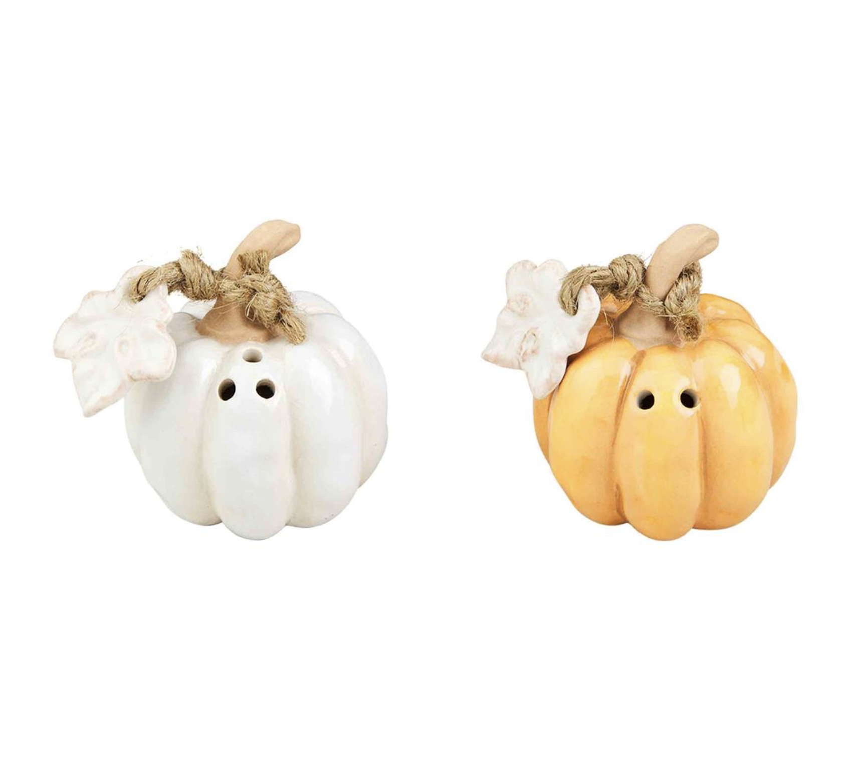 MUD PIE PUMPKIN SALT & PEPPER SHAKER SET MUD PIE PUMPKIN SALT & PEPPER SHAKER SET