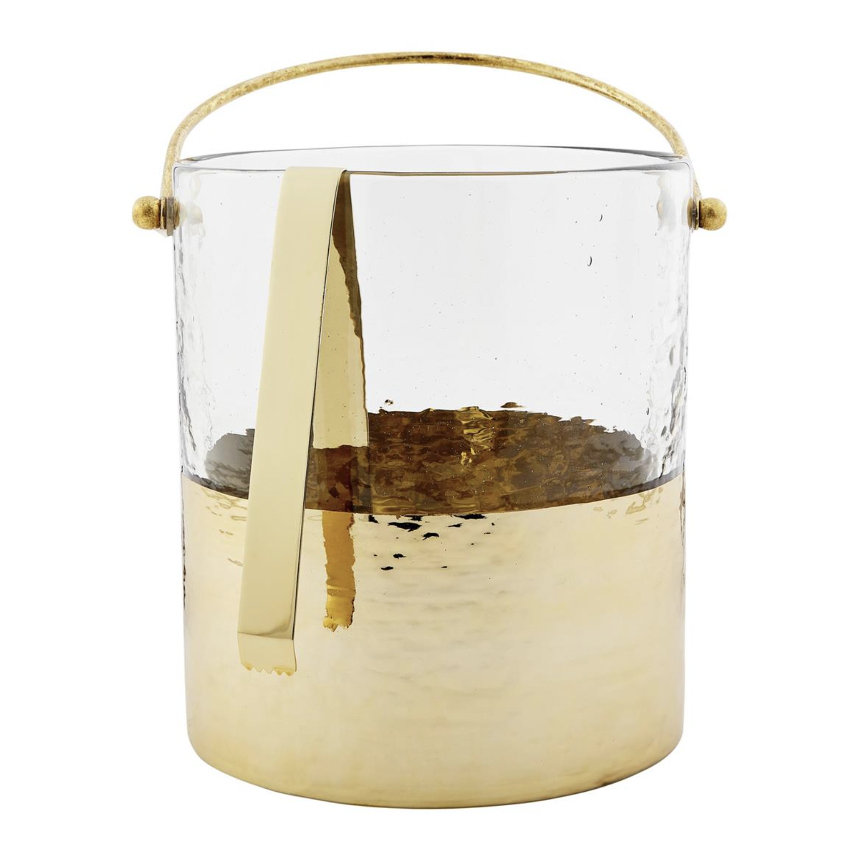 MUD PIE GOLD ICE BUCKET SET