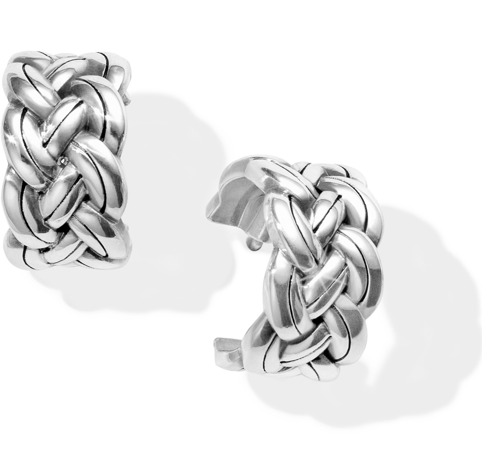 BRIGHTON Interlok woven hoop earrings BRIGHTON Interlok woven hoop earrings