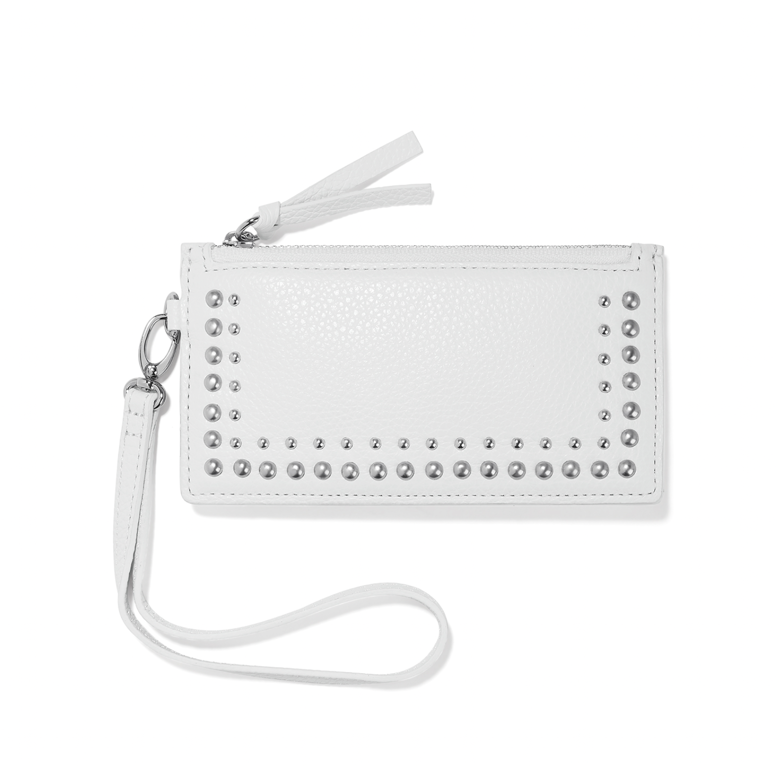 BRIGHTON PRETTY TOUGH WHITE CARD POUCH