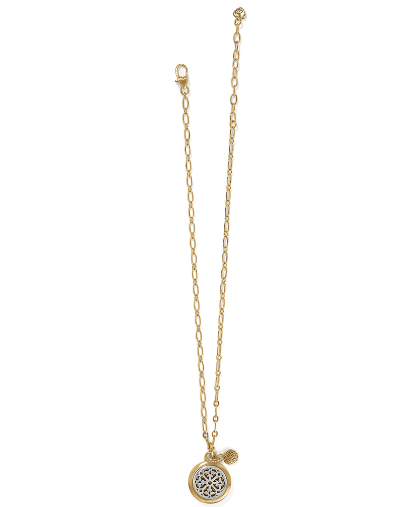 BRIGHTON Ferrara Two Tone Luce Small Pendant Necklace