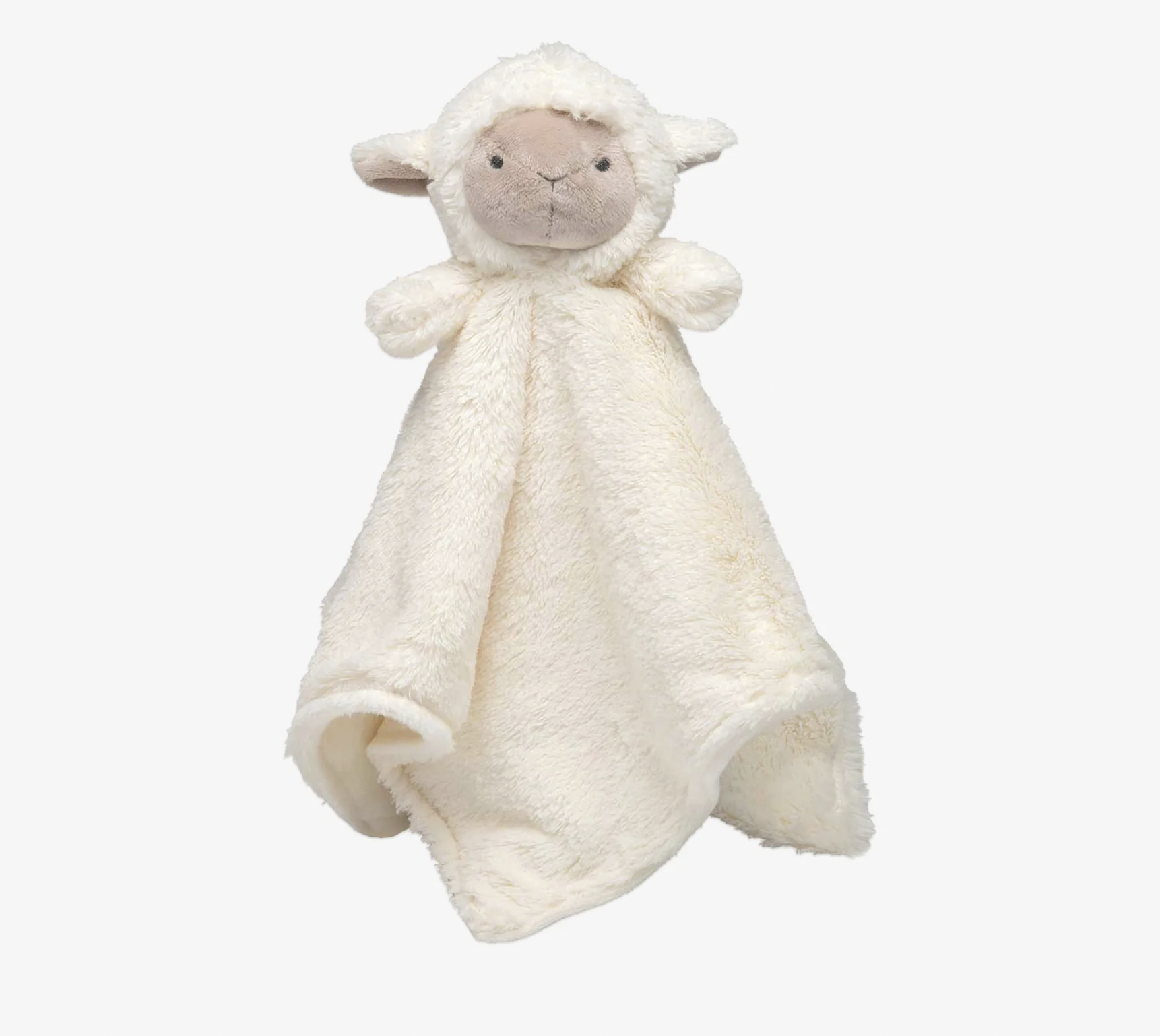 ELEGANT BABY CREAM LAMBIE BABY SECURITY BLANKET ELEGANT BABY CREAM LAMBIE BABY SECURITY BLANKET