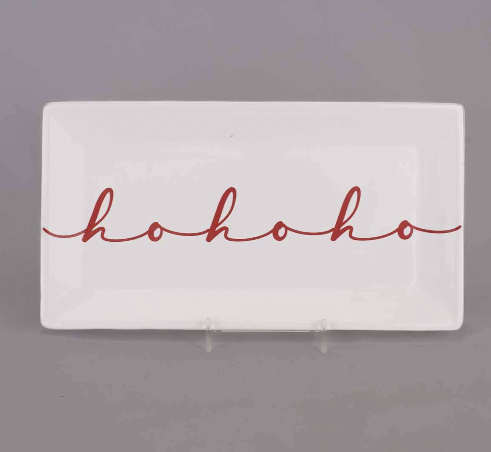 THE ROYAL STANDARD HoHoHo Script Rectangle Platter THE ROYAL STANDARD HoHoHo Script Rectangle Platter