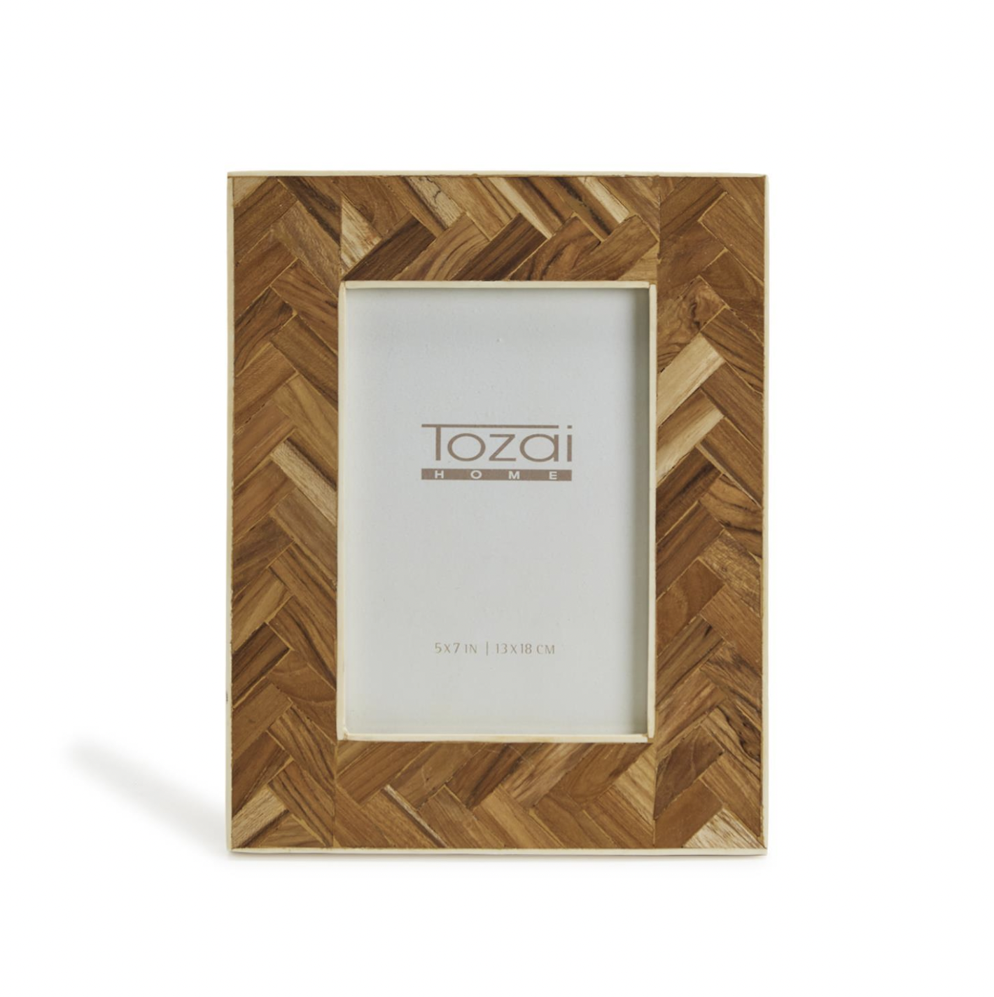 TWO'S COMPANY PARQUET 5X7 FRAME