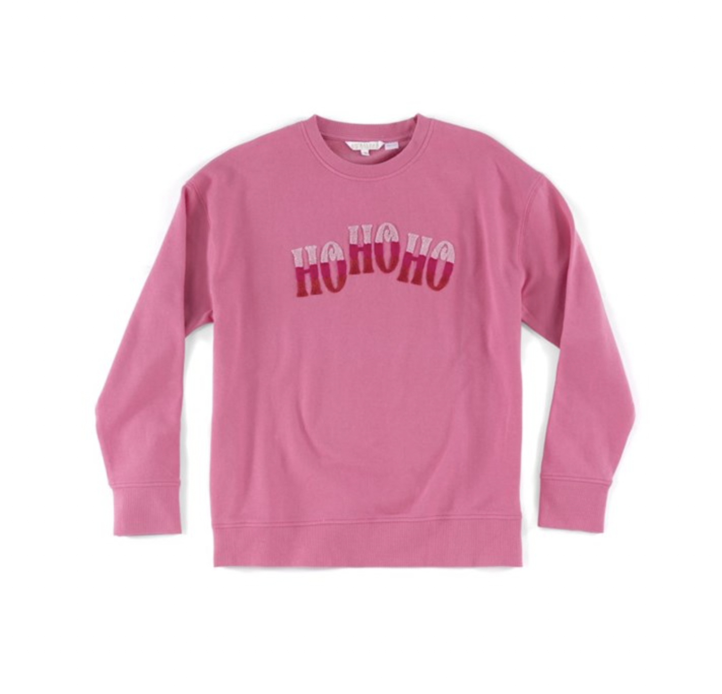 Shiraleah HO HO HO SWEATSHIRT- PINK Shiraleah HO HO HO SWEATSHIRT- PINK