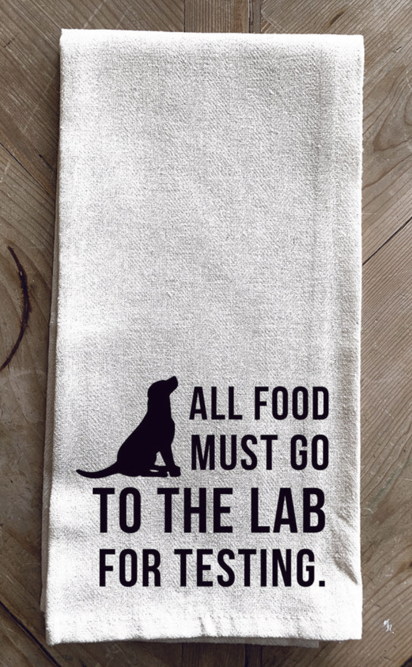 SECOND NATURE BY HAND ALL FOOD MUST GO TO THE LAB HAND TOWEL SECOND NATURE BY HAND ALL FOOD MUST GO TO THE LAB HAND TOWEL