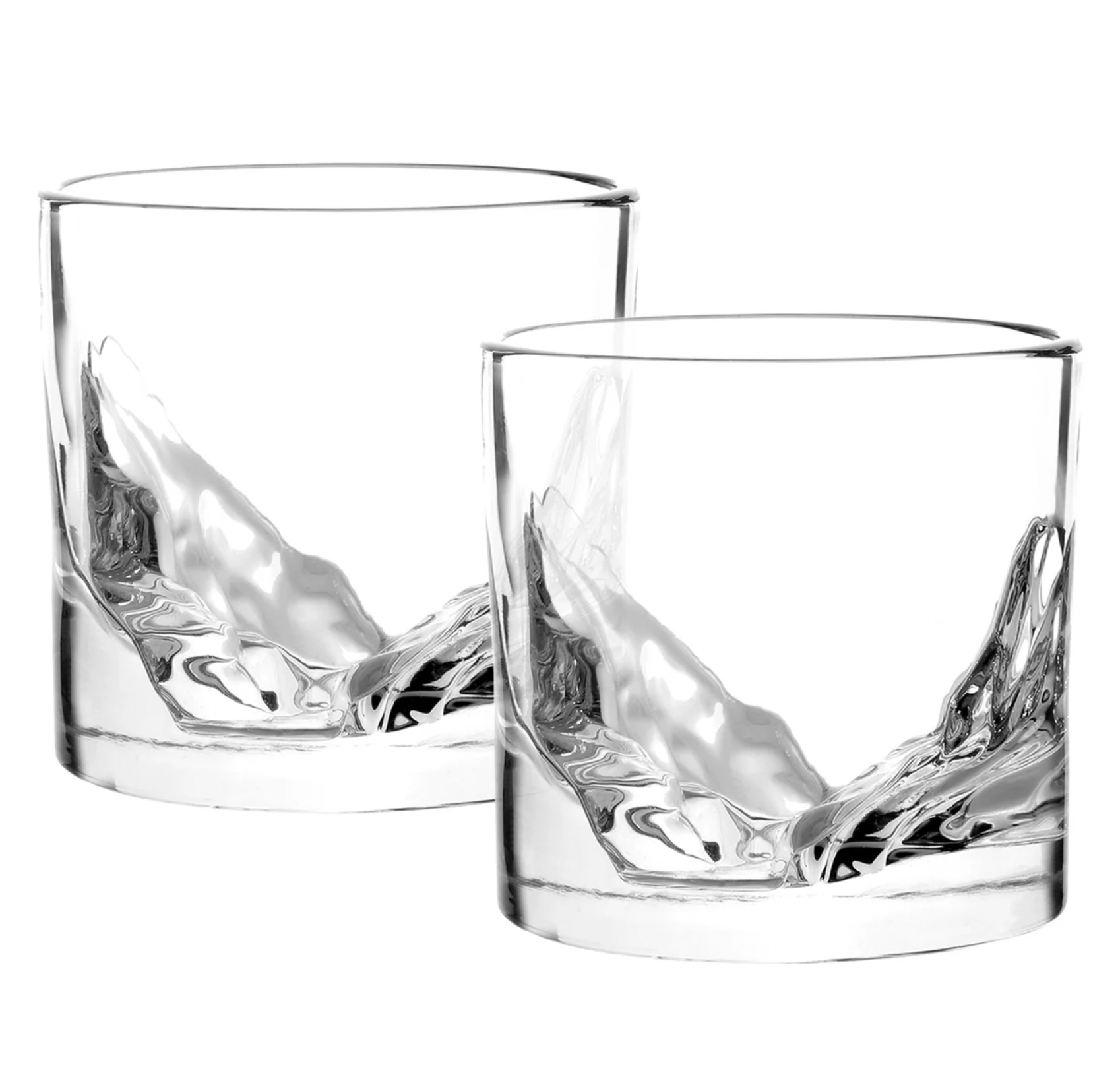 LIITON CRYSTAL WHISKEY GLASS SET OF 2