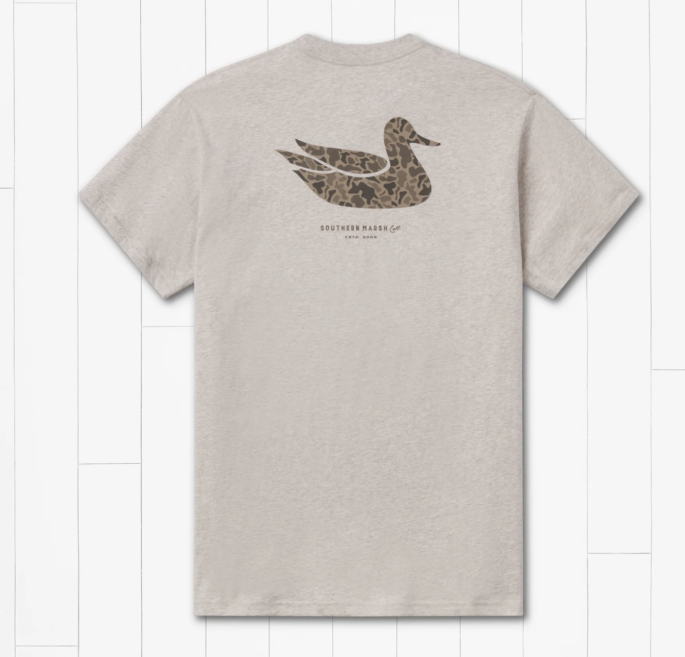 SOUTHERN MARSH DUCK ORIGINALS TEE-CAMO-OATMEAL SOUTHERN MARSH DUCK ORIGINALS TEE-CAMO-OATMEAL