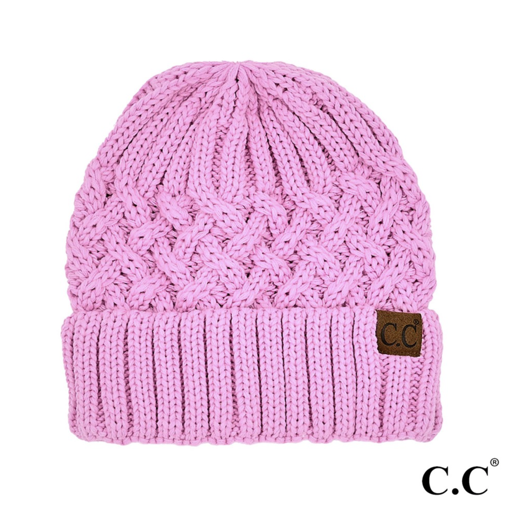 C.C BEANIES BEANIE HAT-PINK C.C BEANIES BEANIE HAT-PINK