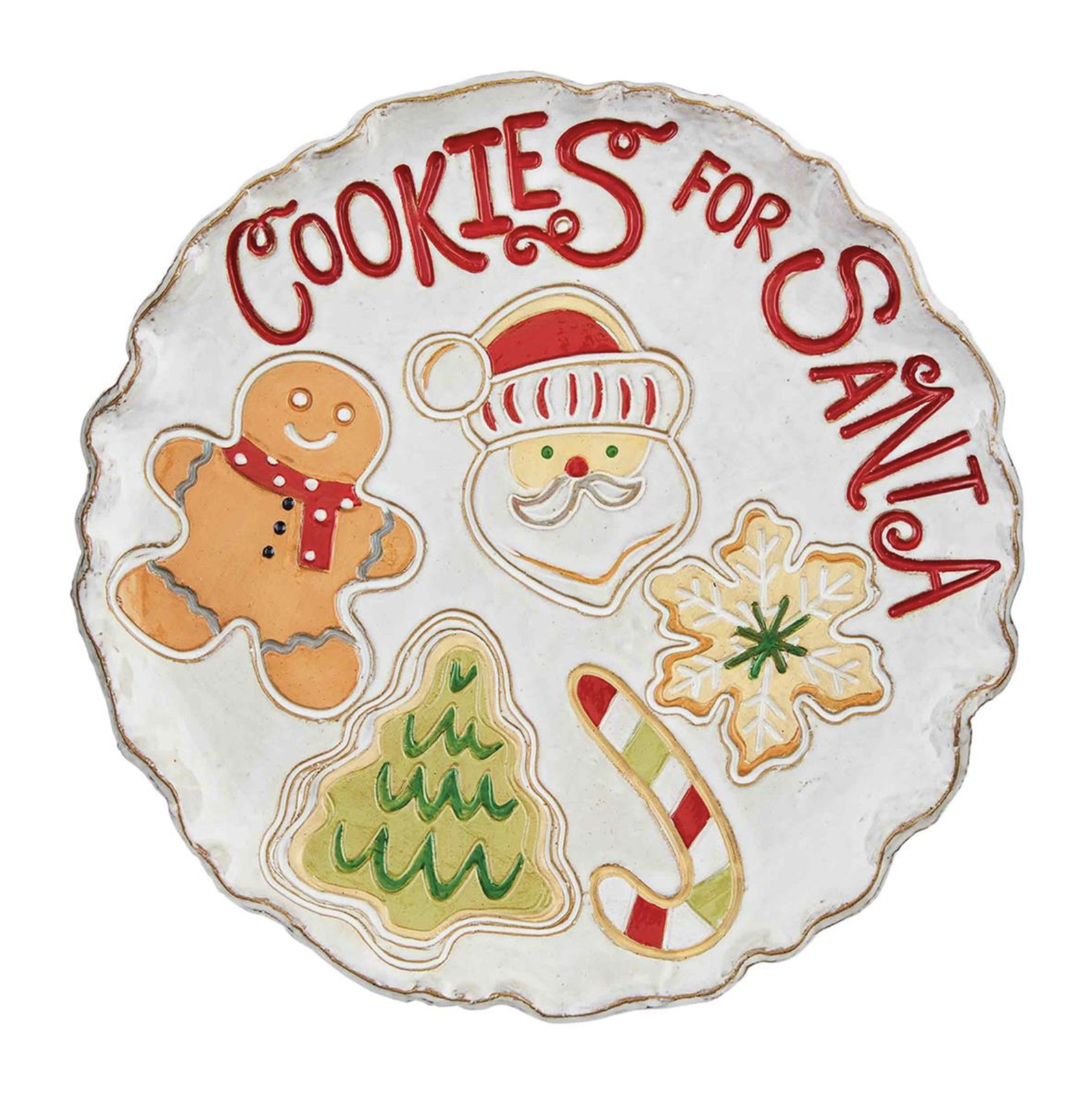 MUD PIE COOKIES FOR SANTA PLATE MUD PIE COOKIES FOR SANTA PLATE