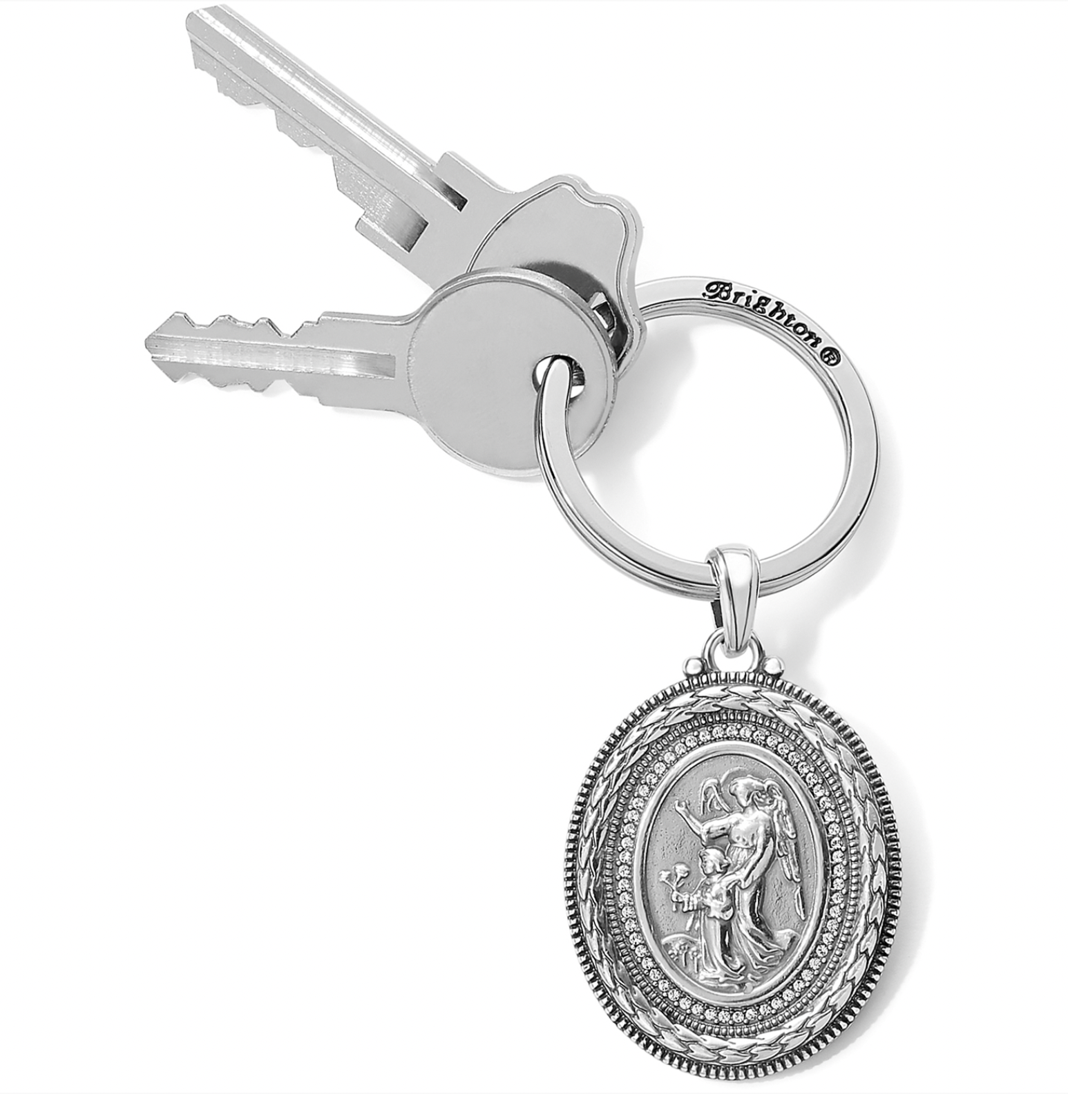 BRIGHTON GUARDIAN ANGEL KEY FOB