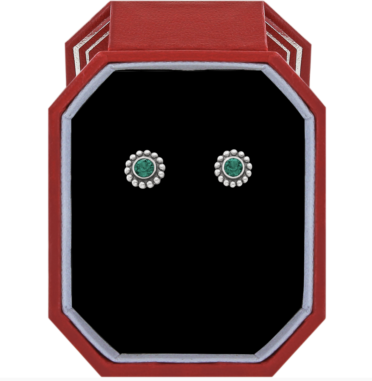 BRIGHTON Twinkle Emerald Mini Post Earrings Gift Box BRIGHTON Twinkle Emerald Mini Post Earrings Gift Box