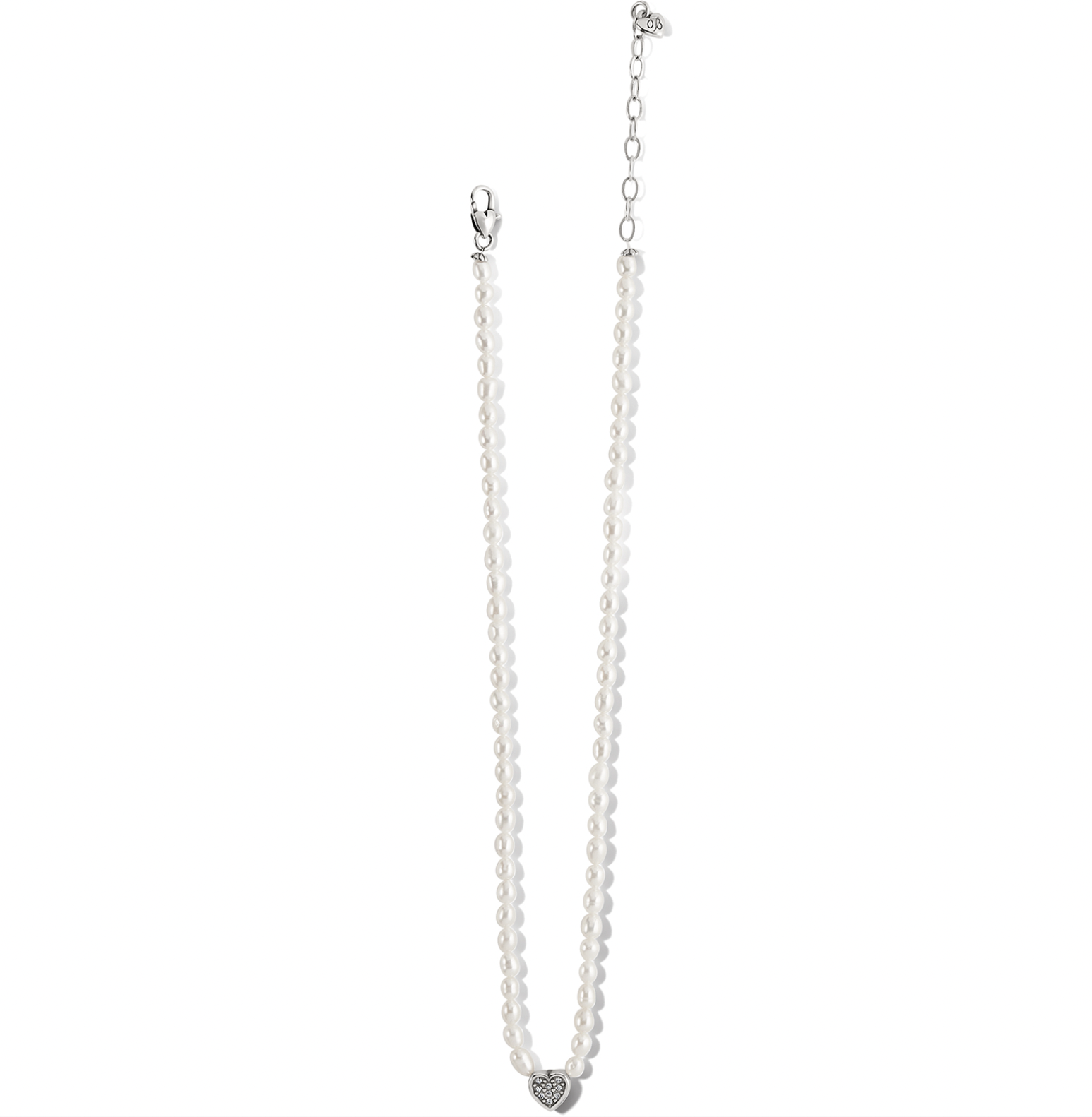 BRIGHTON Meridian Zenith Heart Pearl Necklace