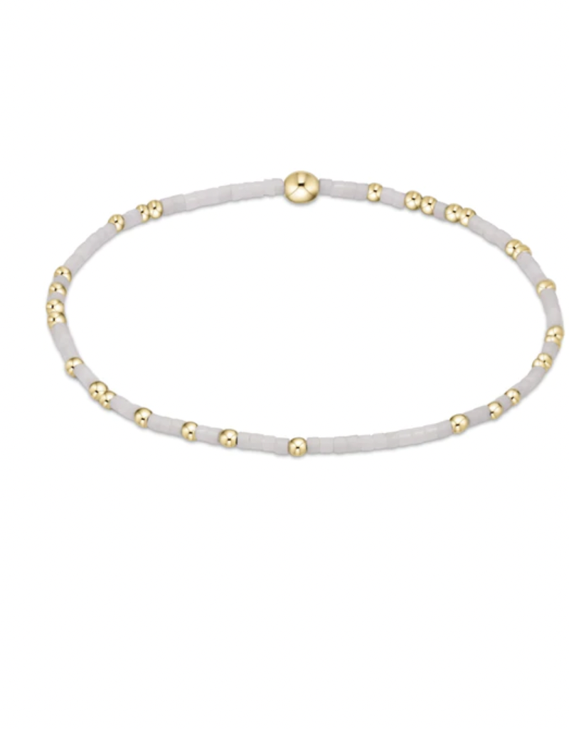 ENEWTON Gameday Hope Unwritten Bracelet-White