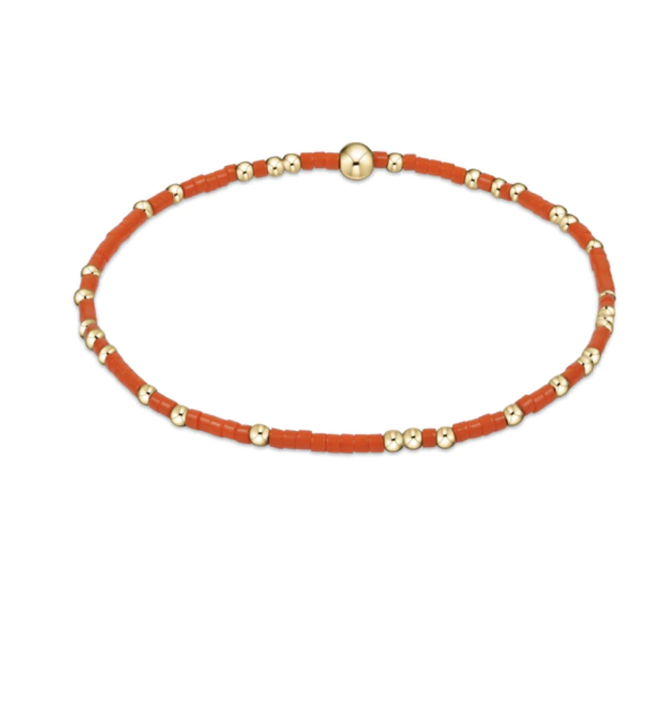 ENEWTON Gameday Hope Unwritten Bracelet-Bright Orange