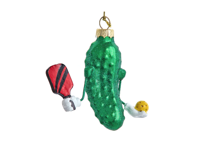 KURT ADLER PICKLEBALL ORNAMENT KURT ADLER PICKLEBALL ORNAMENT