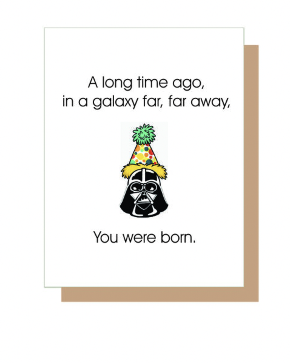 GET SASSYS DARTH VADOR CARD GET SASSYS DARTH VADOR CARD