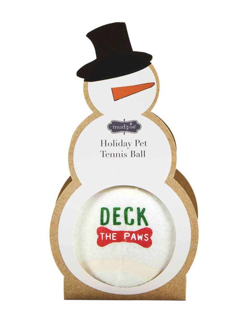 MUD PIE CHRISTMAS TENNIS BALLS