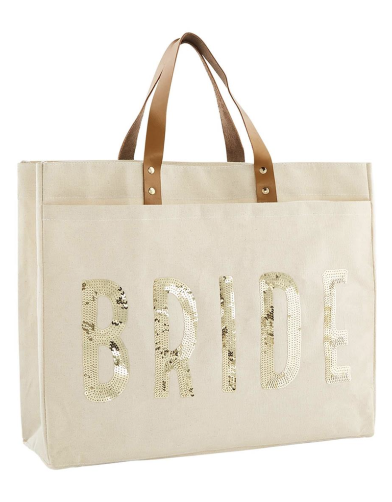 MUD PIE BRIDE TOTE BAG